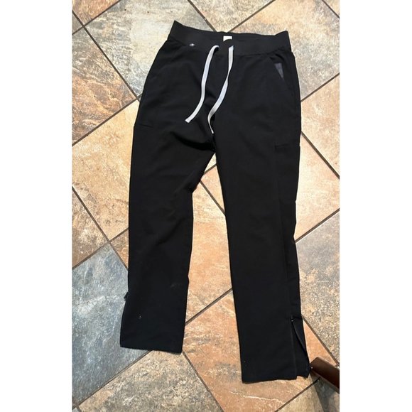 Figs pants 7 pockets Yola Scrub bottom black - Picture 2 of 4